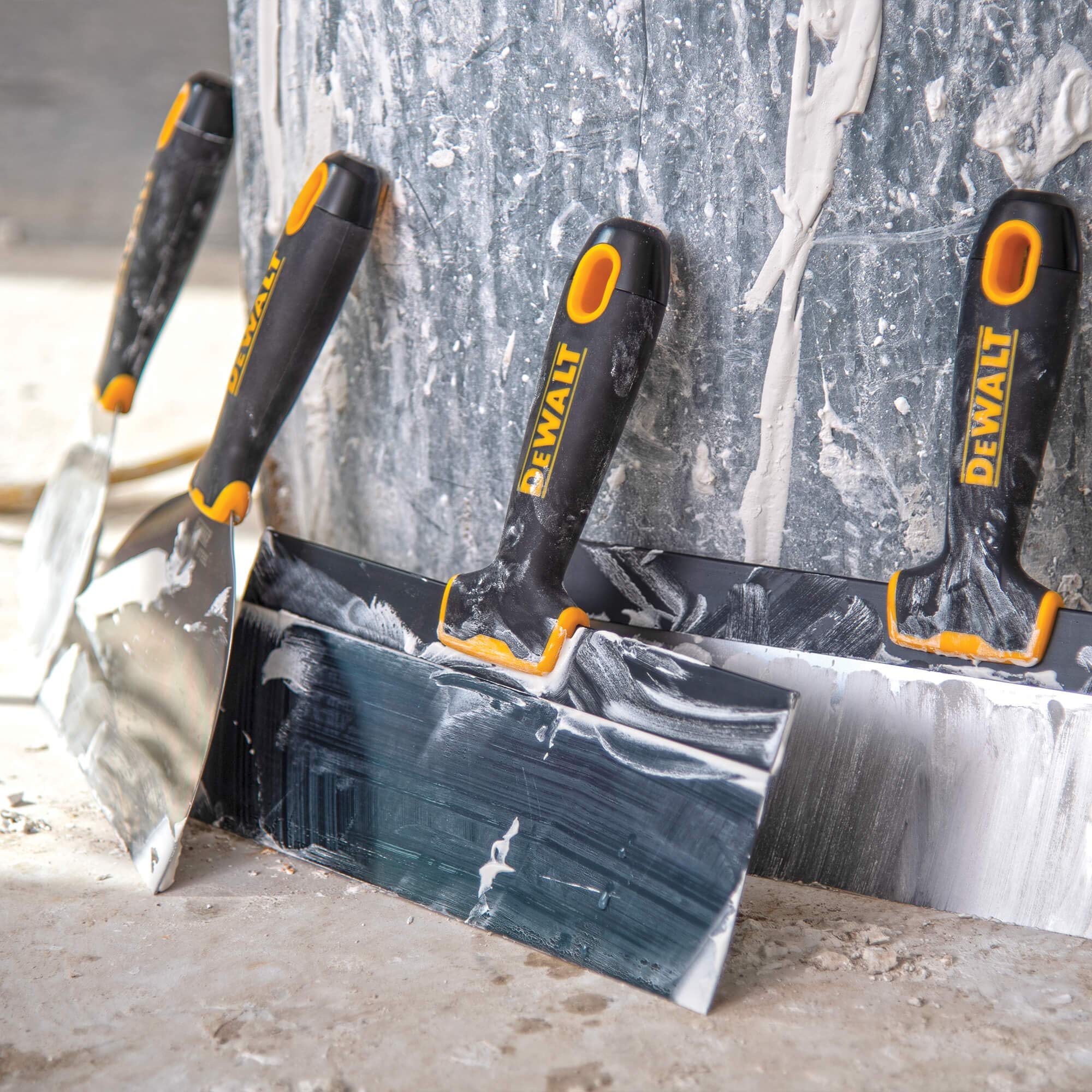Foto 4 pulgar | Espátula Dewalt Dxtt-3-162 De Acero Azul, Paquete De 4 Con 6 Espátulas - Venta Internacional.