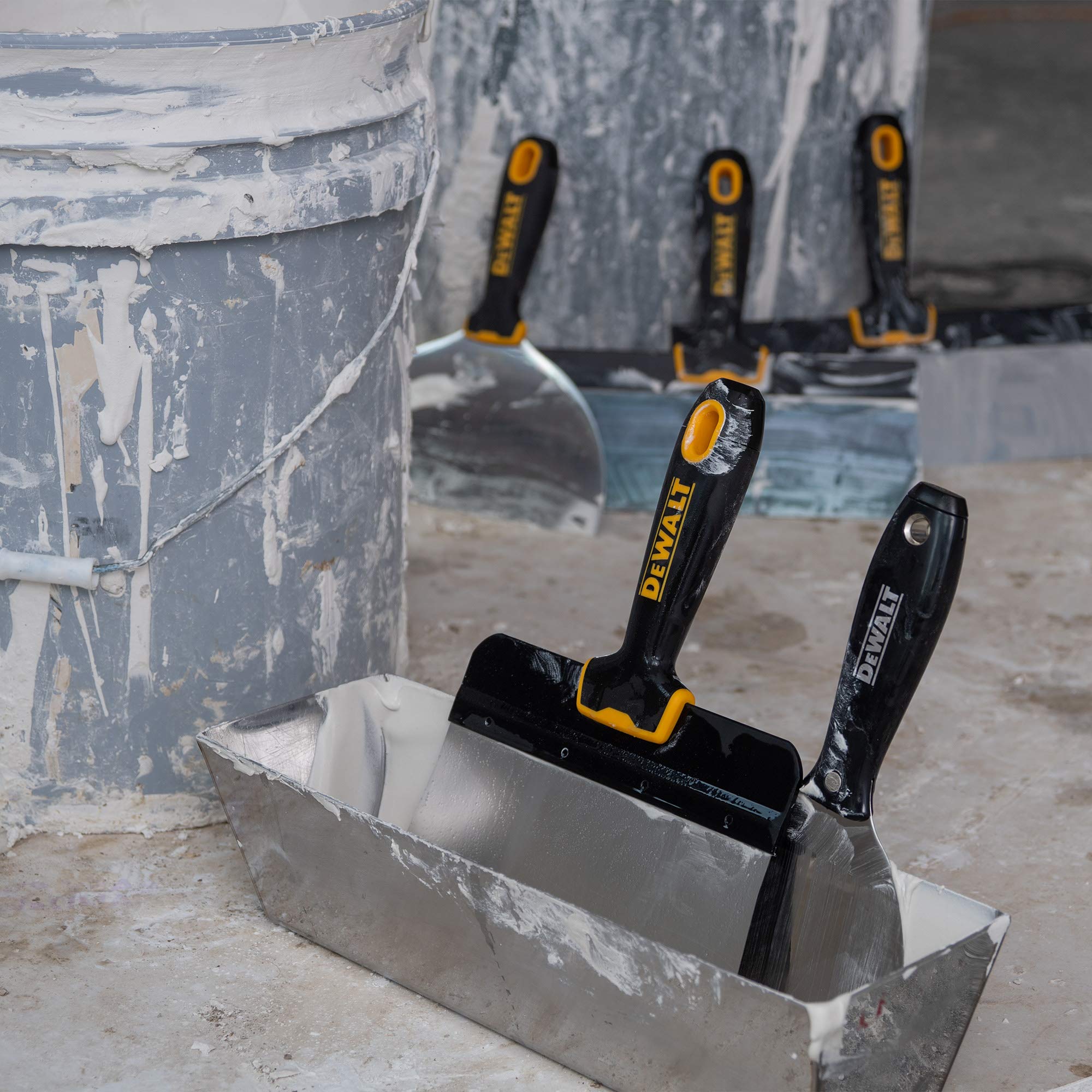 Foto 7 pulgar | Espátula Dewalt Dxtt-3-162 De Acero Azul, Paquete De 4 Con 6 Espátulas - Venta Internacional.