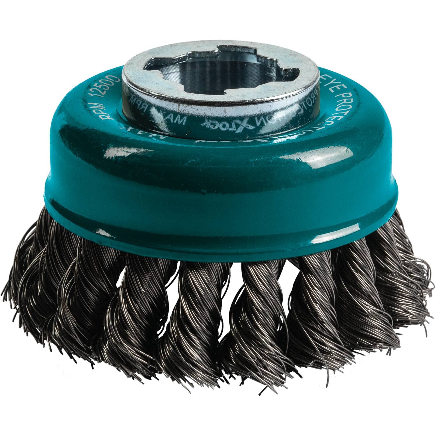 Foto 3 pulgar | Cepillo Con Forma De Copa De Alambre Makita D-72621 X-lock 80 Mm De Acero Al Carbono - Venta Internacional.