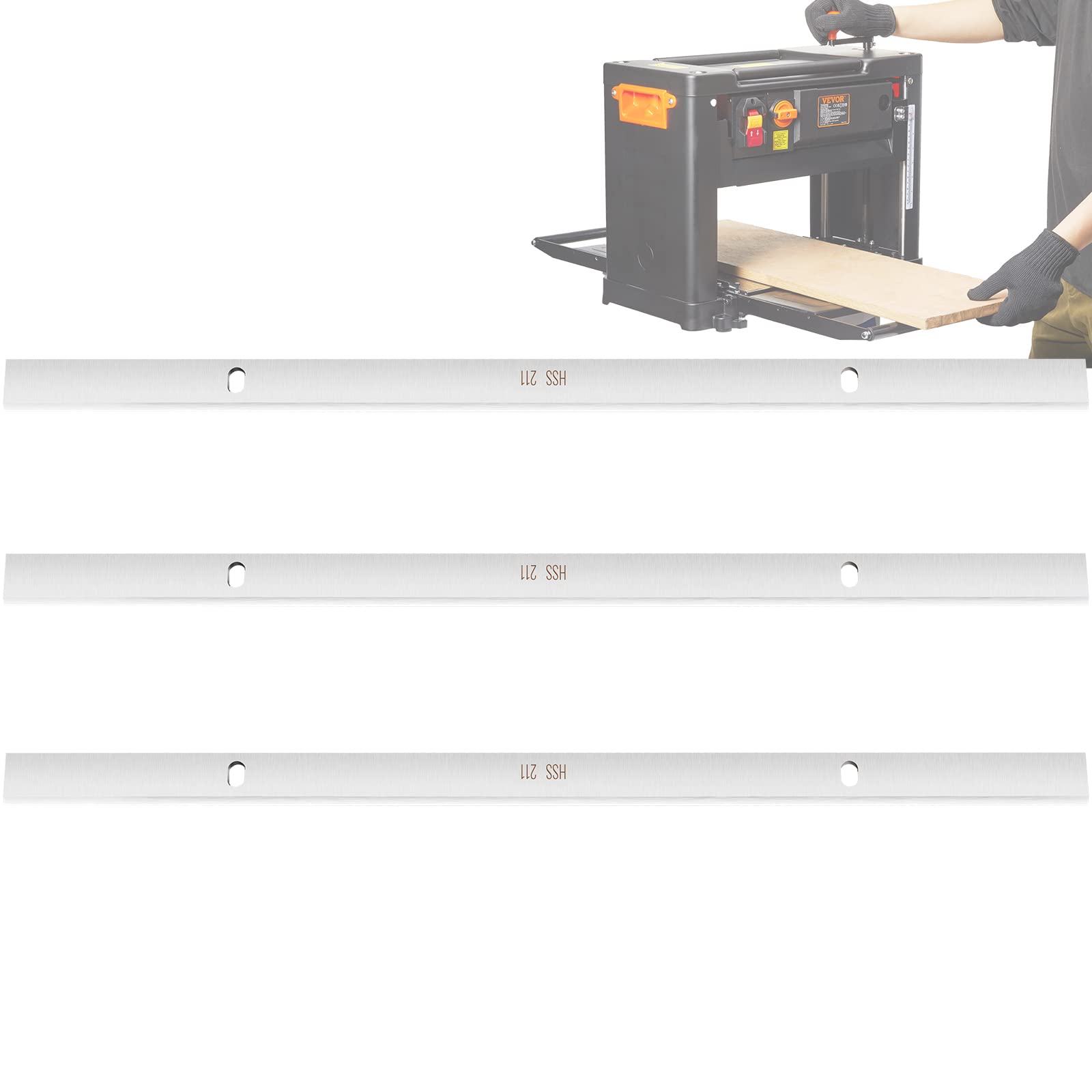 Cuchillas Cepilladoras De Espesor Vevor De 13 Pulgadas High Speed Steel X3 - Venta Internacional.