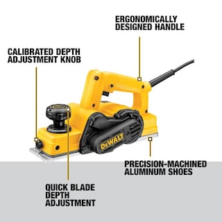 Foto 2 | Cepilladora Manual Dewalt D26676 De 5,5 Amperios Y 82 Mm Con Zapata De Aluminio - Venta Internacional.
