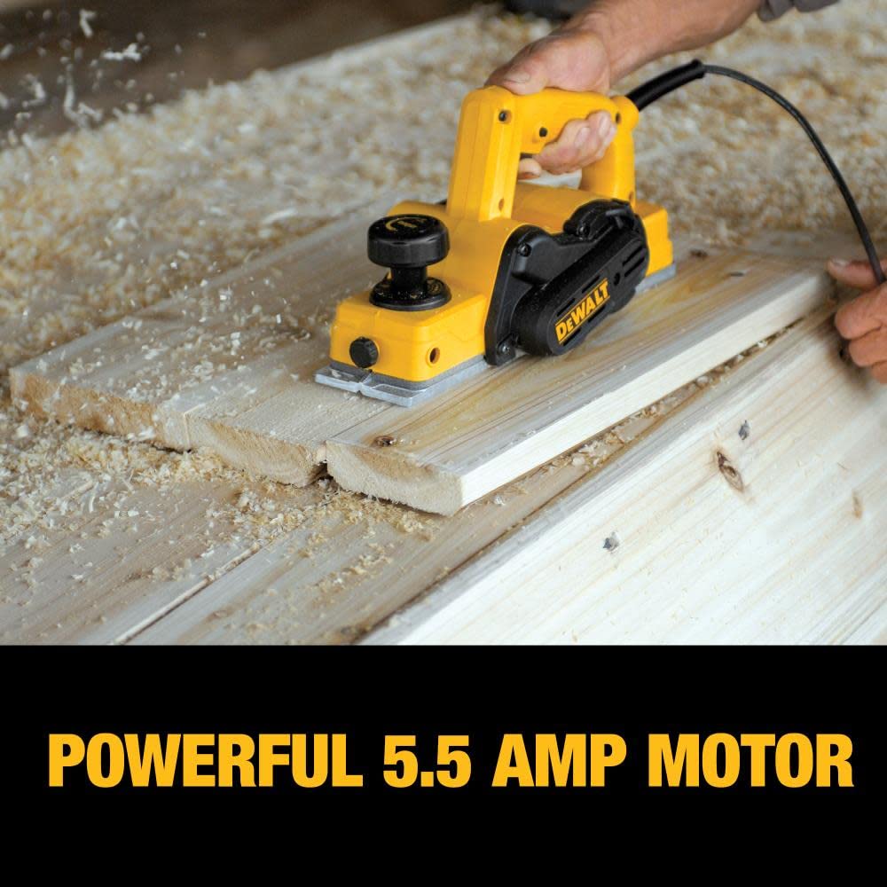 Foto 4 | Cepilladora Manual Dewalt D26676 De 5,5 Amperios Y 82 Mm Con Zapata De Aluminio - Venta Internacional.