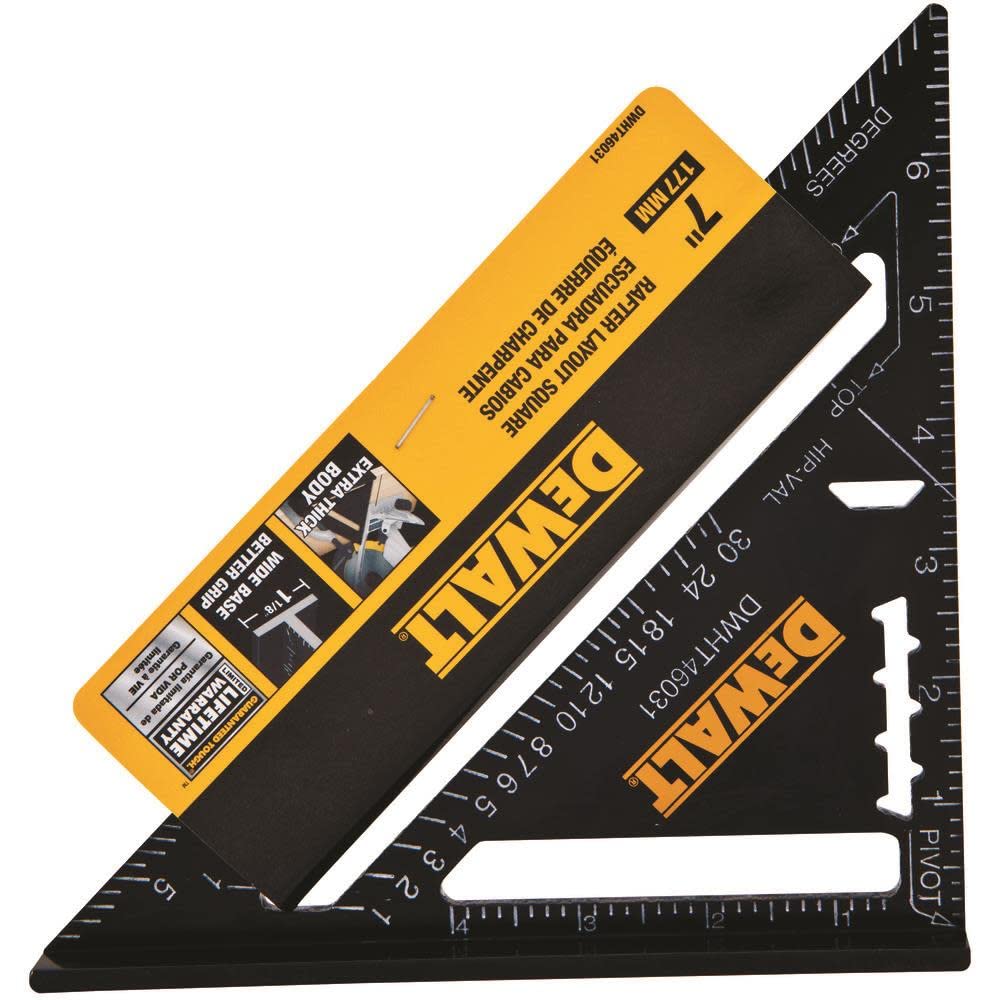 Foto 5 pulgar | Cuerpo De Aluminio Rafter Square Dewalt Dwht46031 Premium De 18 Cm - Venta Internacional.
