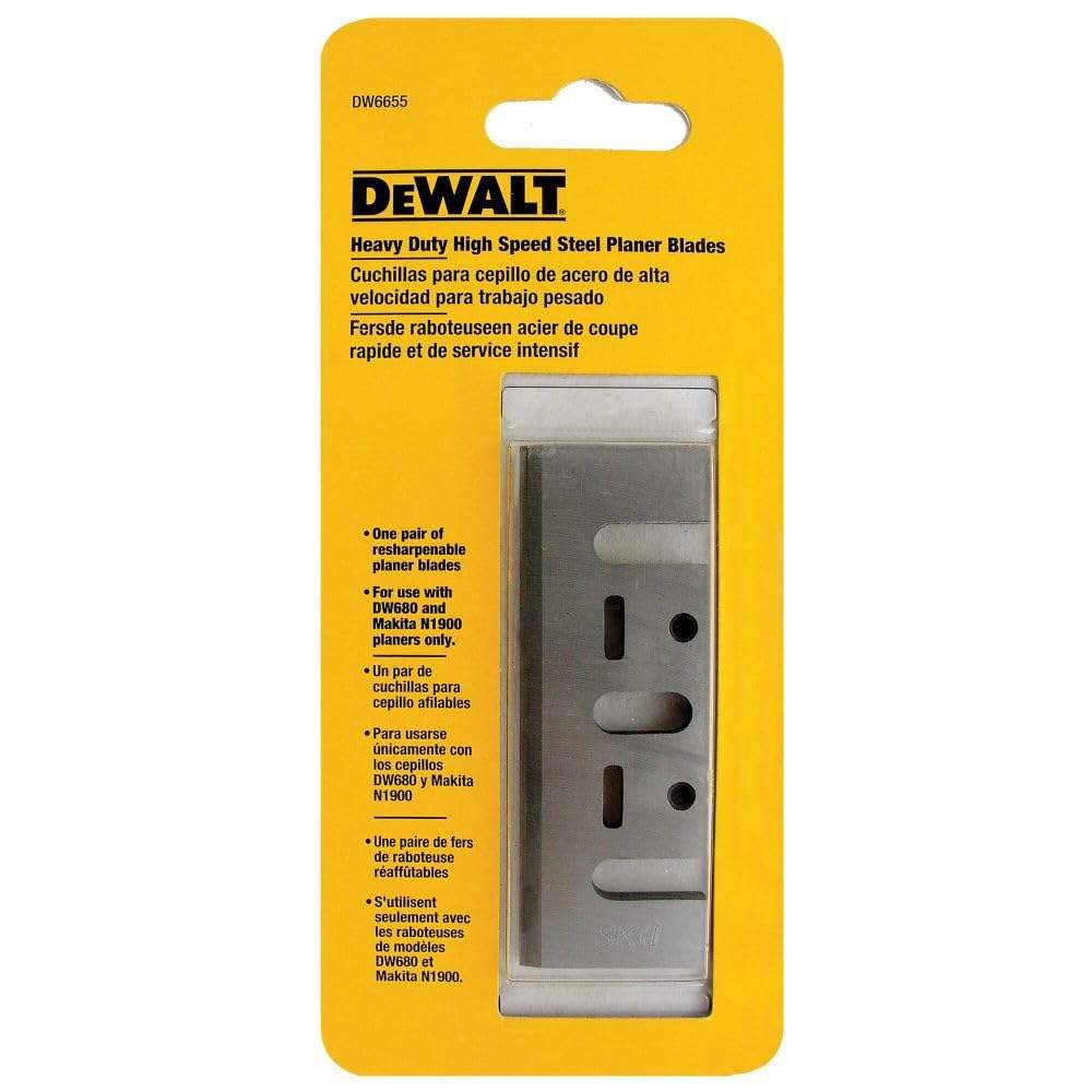 Foto 6 pulgar | Cuchillas Cepilladoras Dewalt High Speed Steel Dw6655 - Venta Internacional.