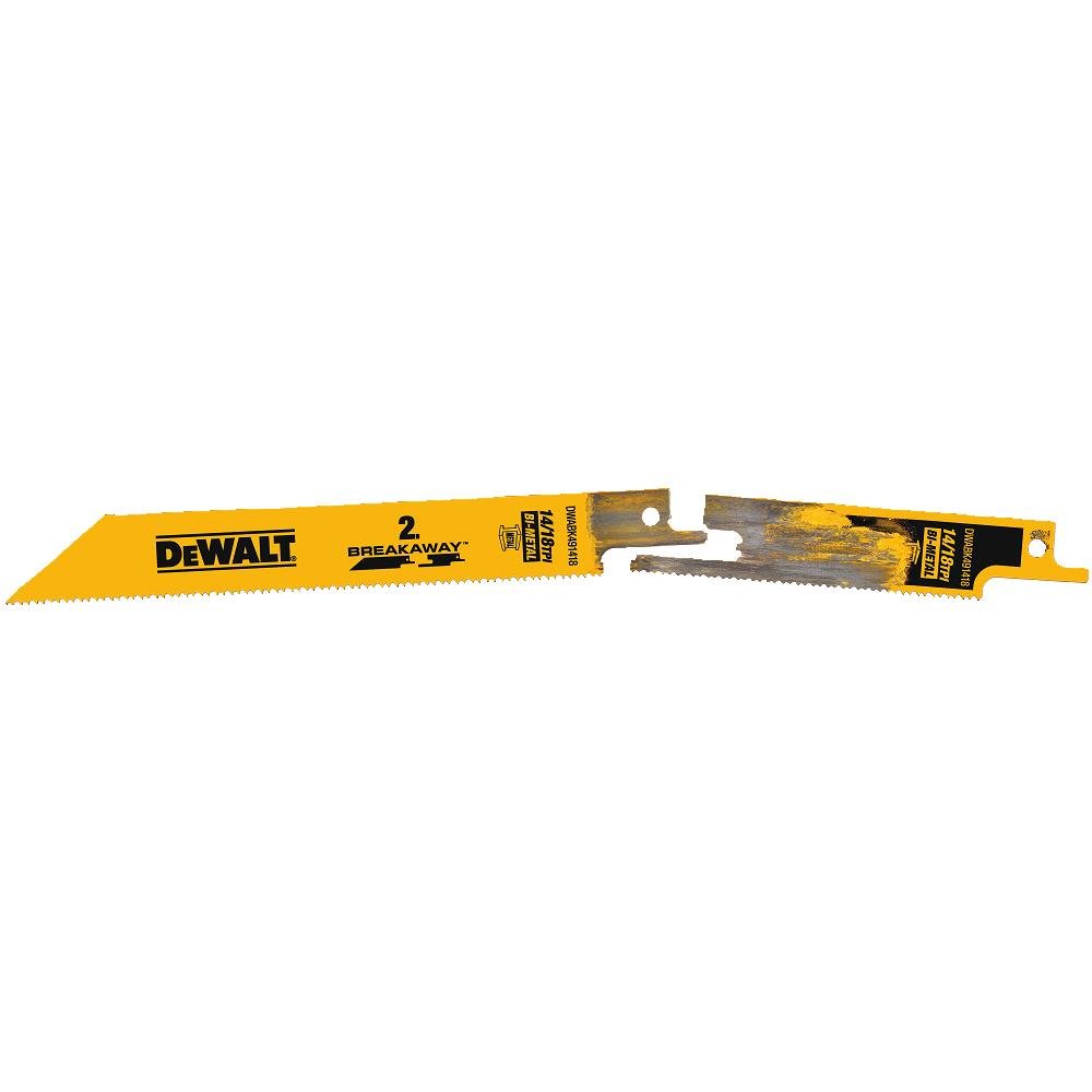 Foto 3 | Hojas De Sierra Recíproca Dewalt Dwabk48setcs Breakaway - Venta Internacional.