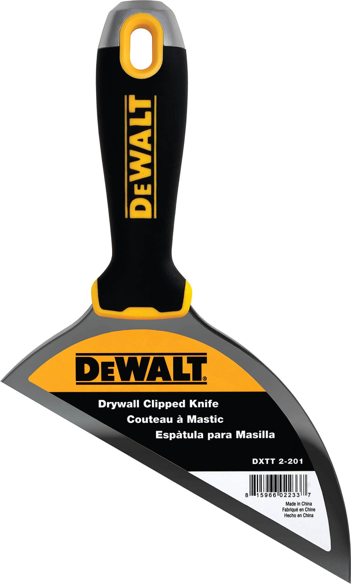 Foto 2 pulgar | Espátula Dewalt Dxtt-2-201 De Acero Inoxidable Con Mango De Nailon - Venta Internacional.