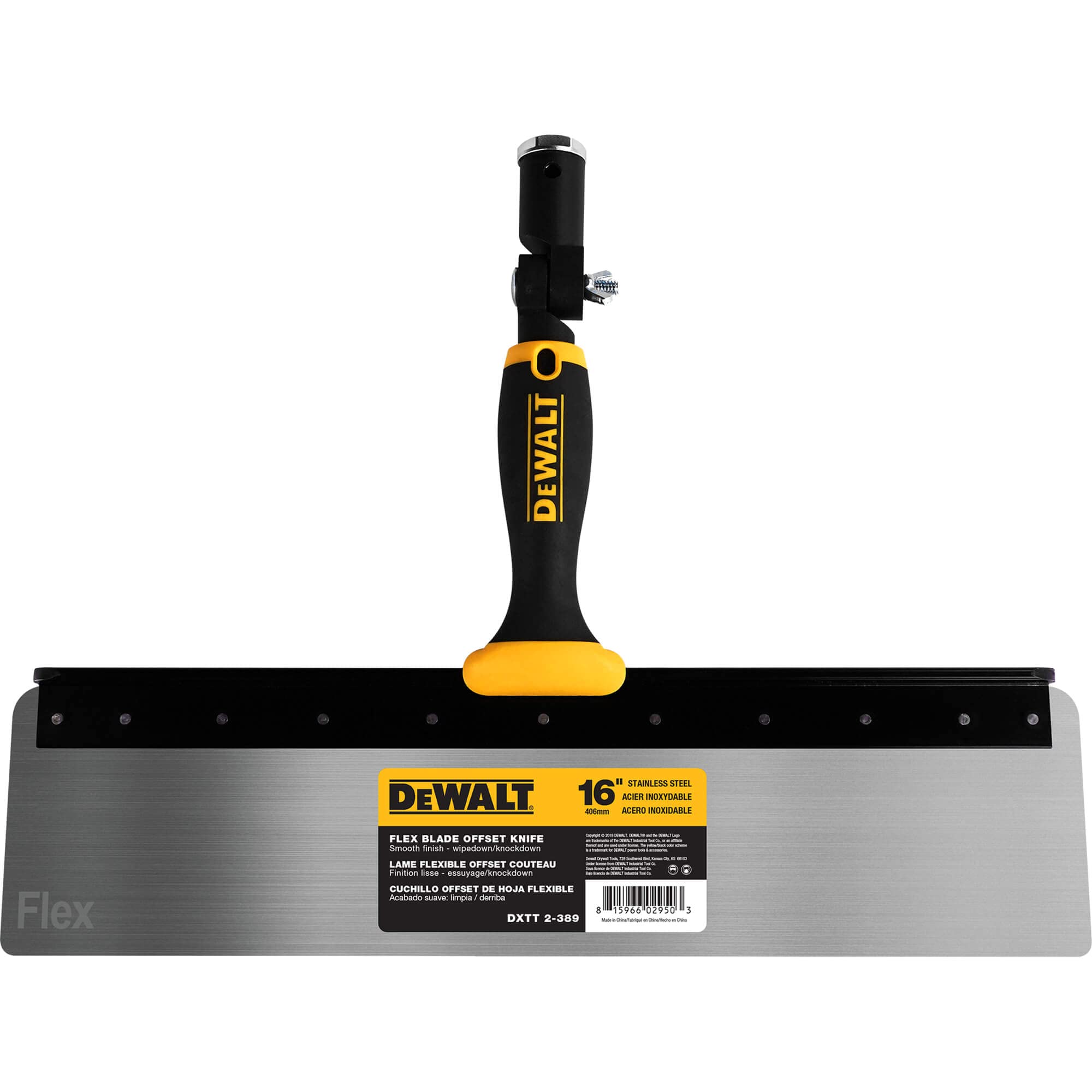 Cuchillo Offset Dewalt Dxtt-2-389 Hoja Flex De Acero Inoxidable De 0,5 Mm - Venta Internacional.