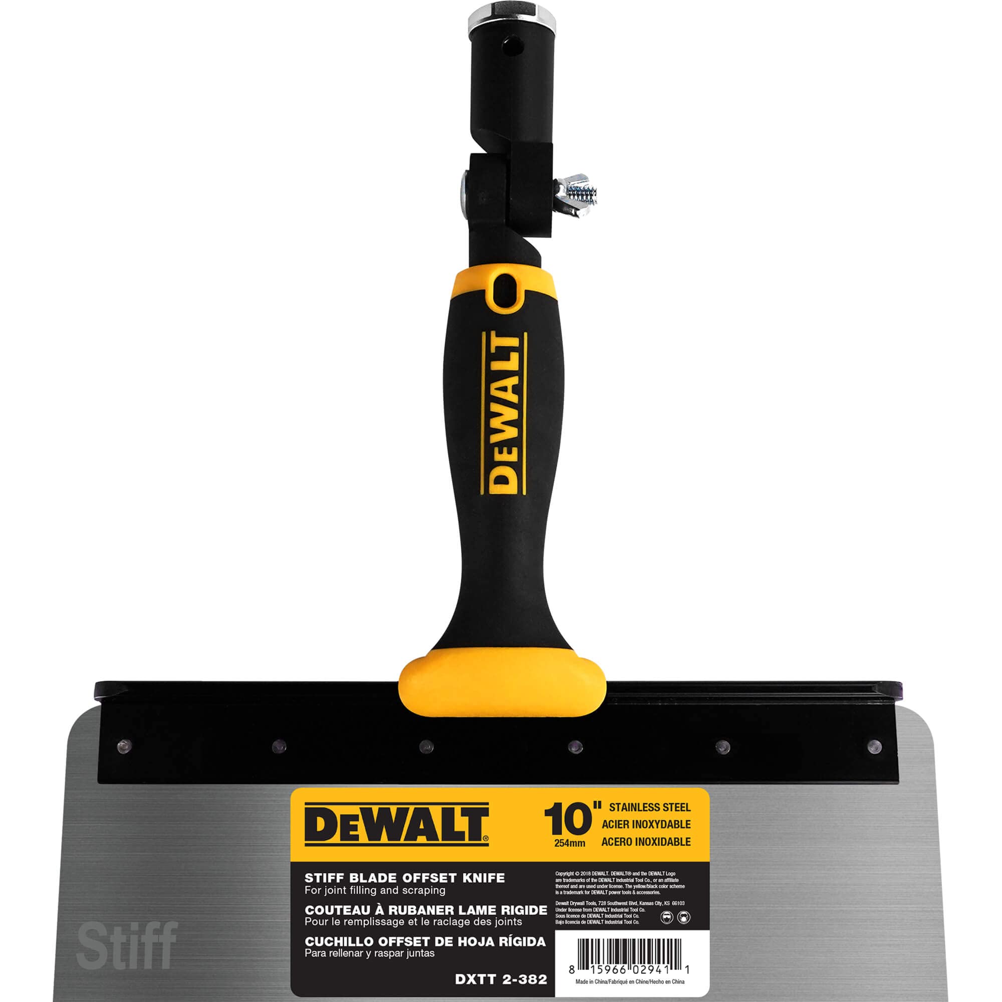 Cuchillo Offset Dewalt Dxtt-2-382 Hoja De Acero Inoxidable De 0,6 Mm - Venta Internacional.