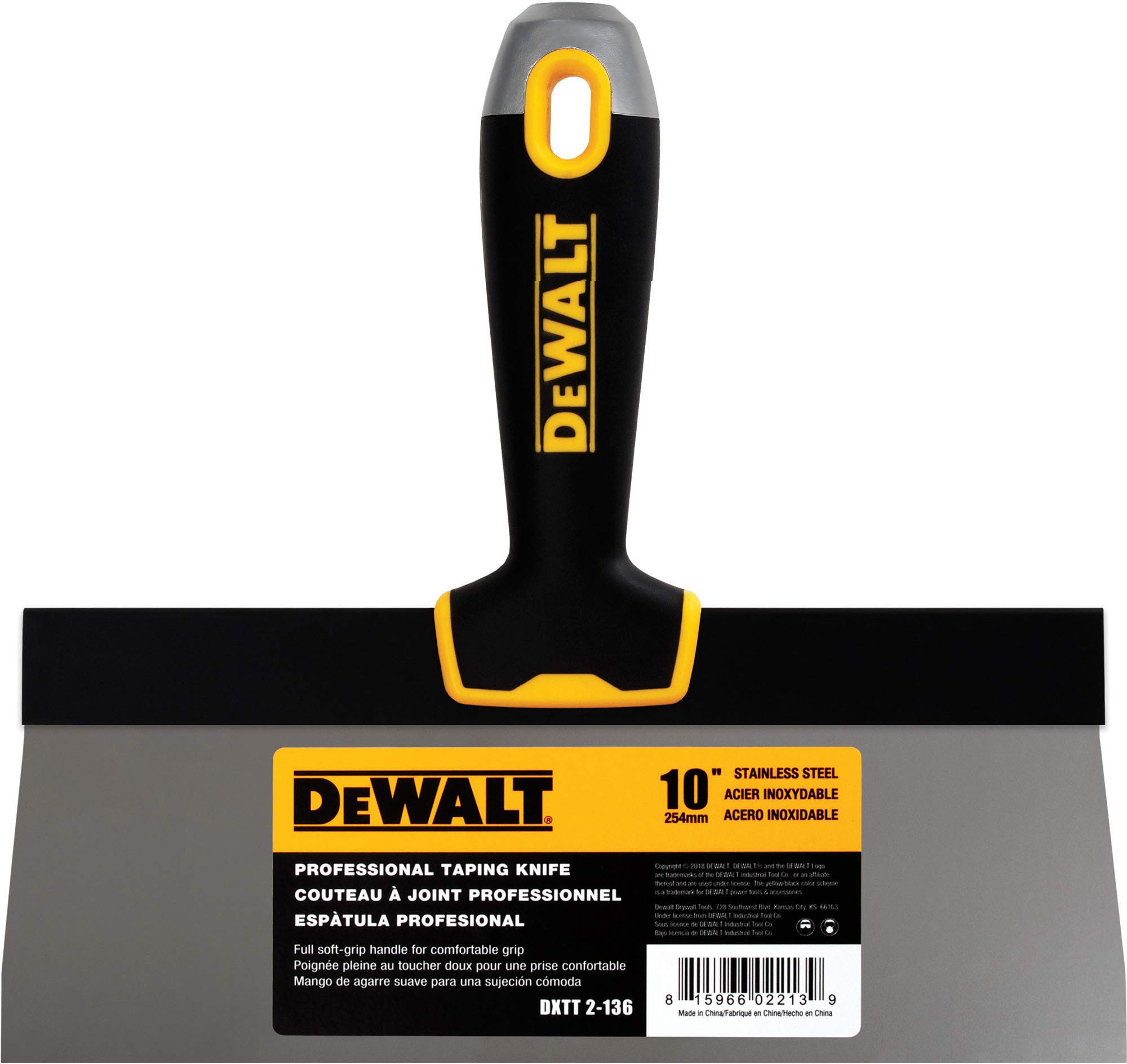 Foto 1 | Cuchillo De Encintado Dewalt Dxtt-2-136 De Acero Inoxidable Con Empuñadura Suave - Venta Internacional.