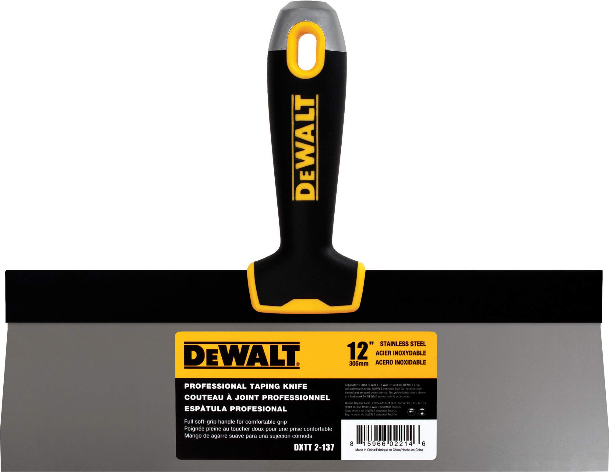 Cuchillo De Encintado Dewalt Dxtt-2-137 De Acero Inoxidable Con Empuñadura Suave - Venta Internacional.