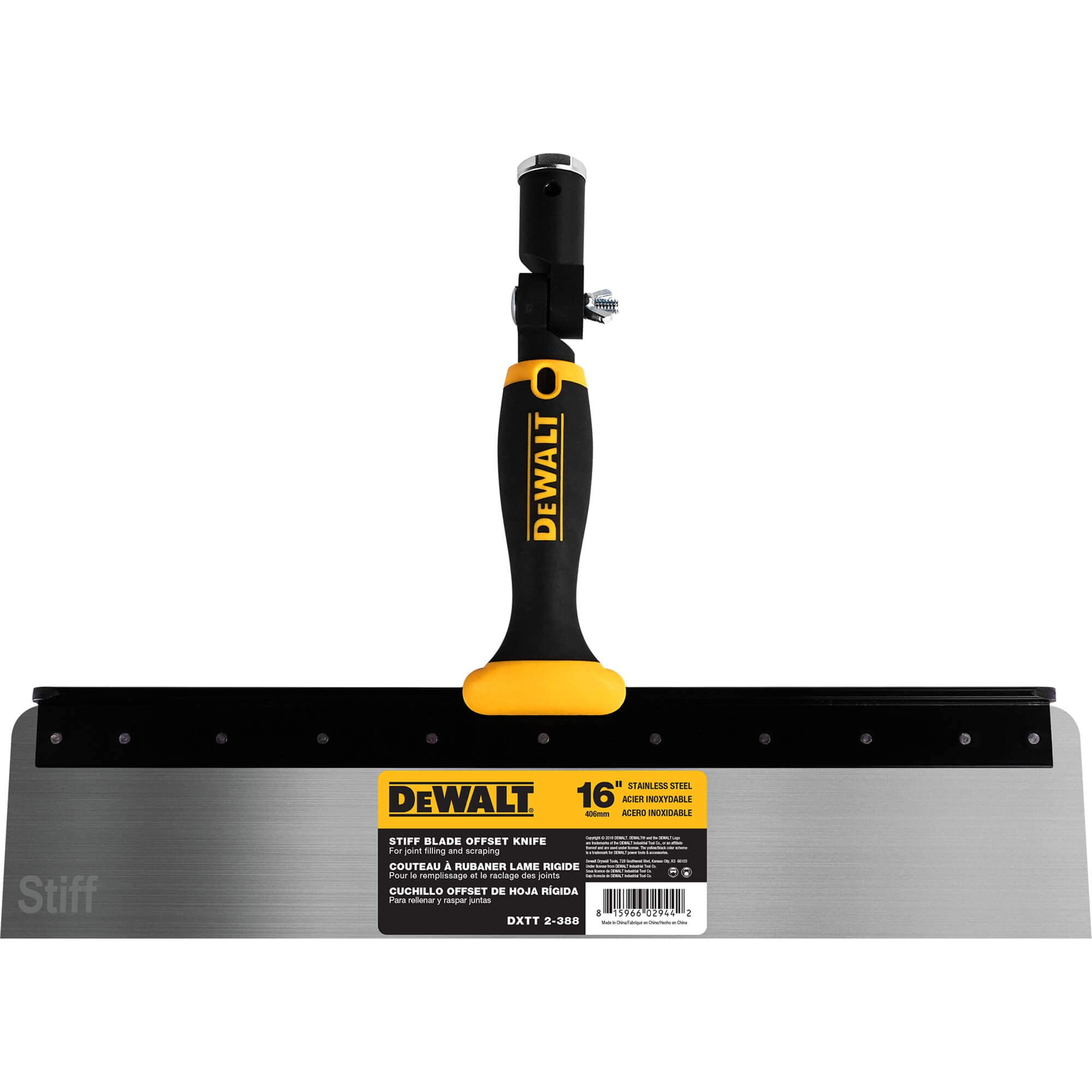 Cuchillo Offset Dewalt Dxtt-2-388 De Acero Inoxidable Con Hoja De 0,6 Mm - Venta Internacional.