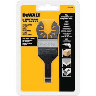 Foto 3 | Cuchilla Oscilante Para Detalles En Madera Dewalt Dwa4208, Color Negro - Venta Internacional.