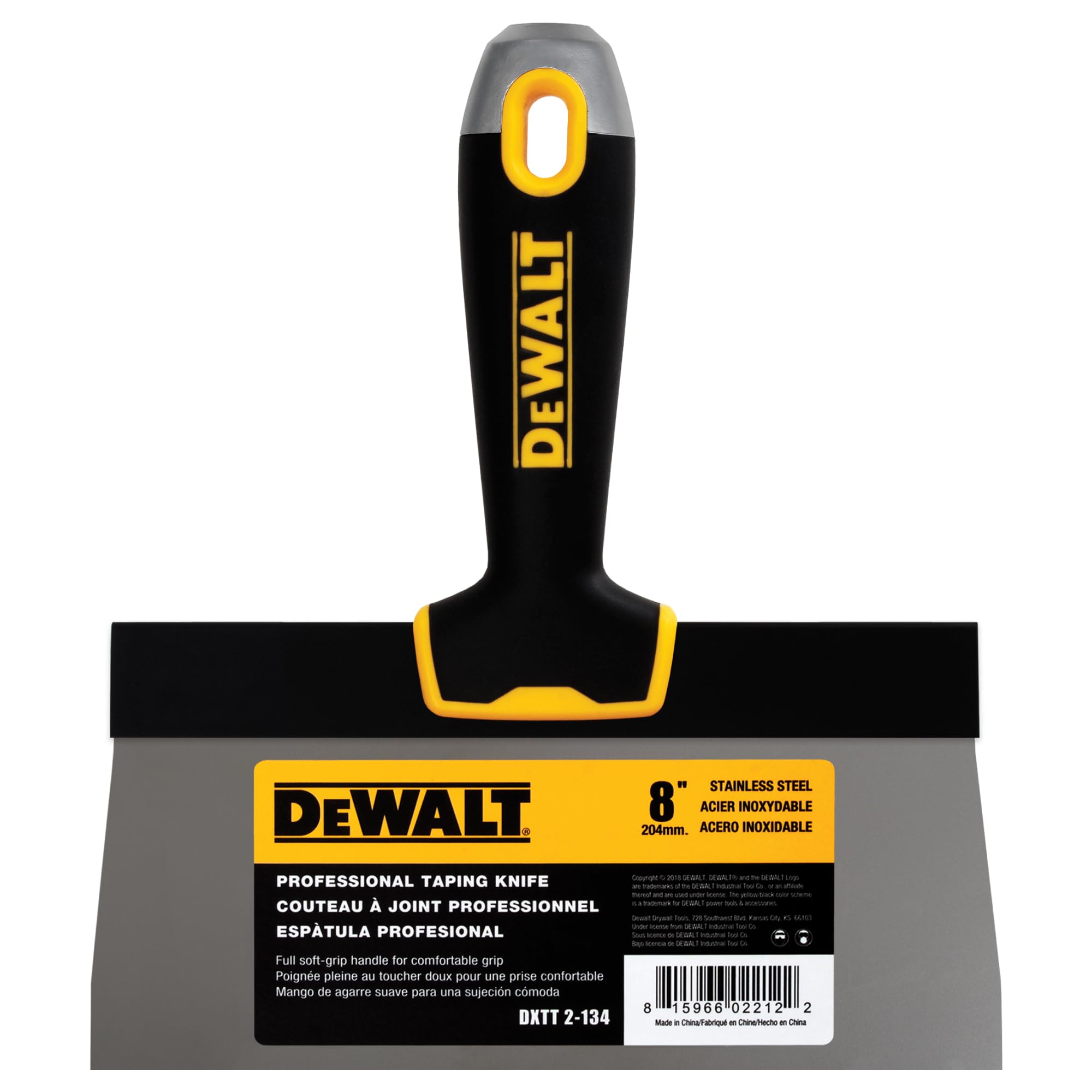Cuchillo De Encintado Dewalt Dxtt-2-134 De Acero Inoxidable Con Empuñadura Suave - Venta Internacional.