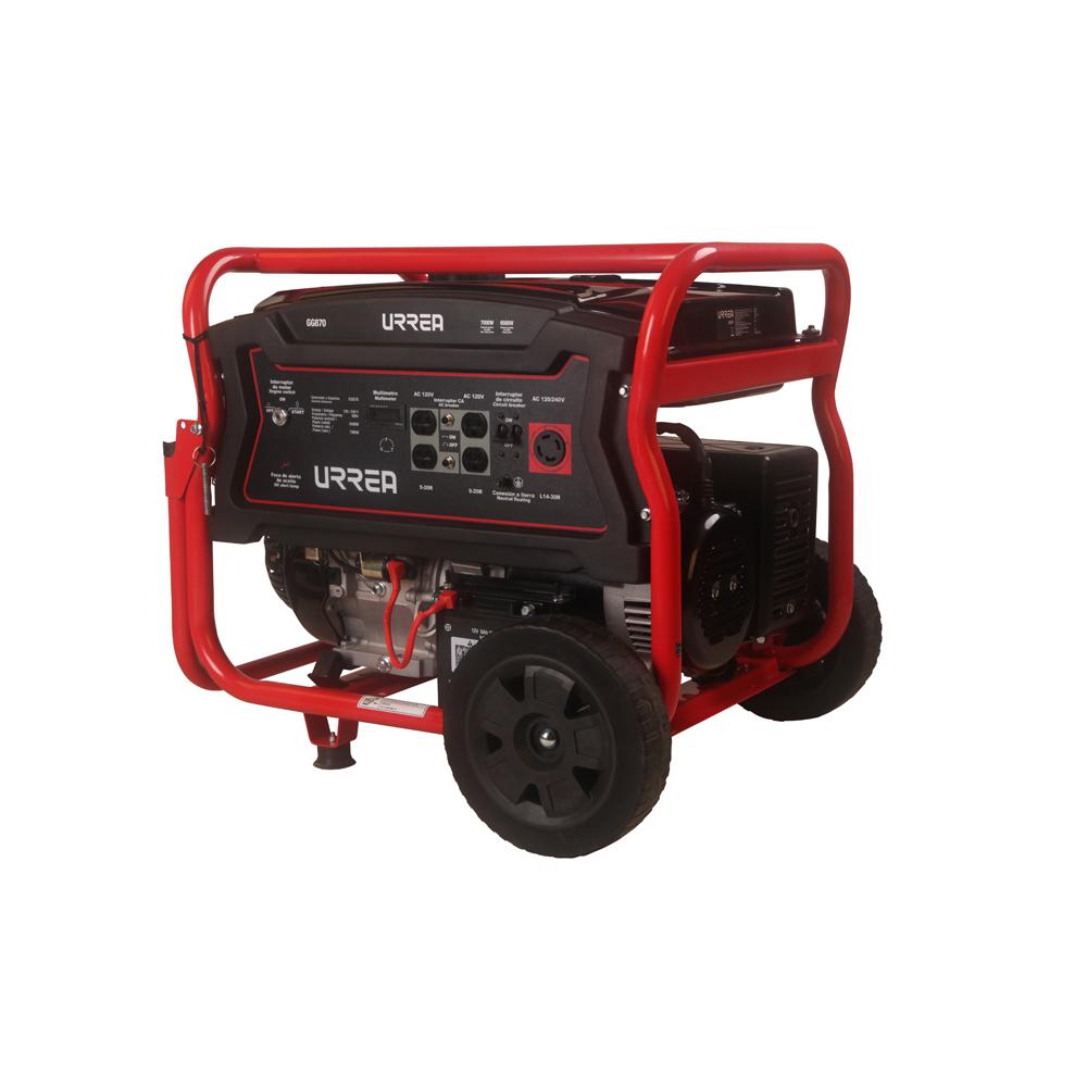 Generador Planta De Luz A Gasolina 25 L 7000 W 420 Cc Urrea