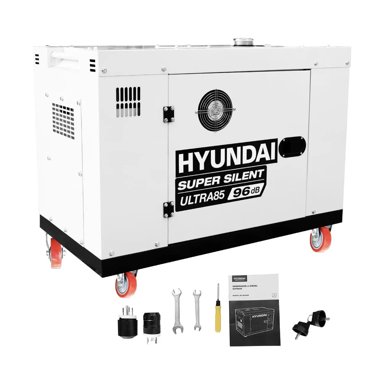 Foto 3 pulgar | Generador Silencioso Hyundai con Motor Diesel Potencia Máxima 8.8 Kw 110v/220v - Ultra85
