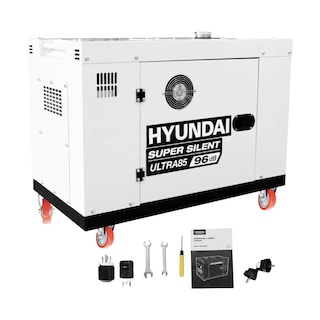 Foto 2 | Generador Silencioso Hyundai con Motor Diesel Potencia Máxima 8.8 Kw 110v/220v - Ultra85