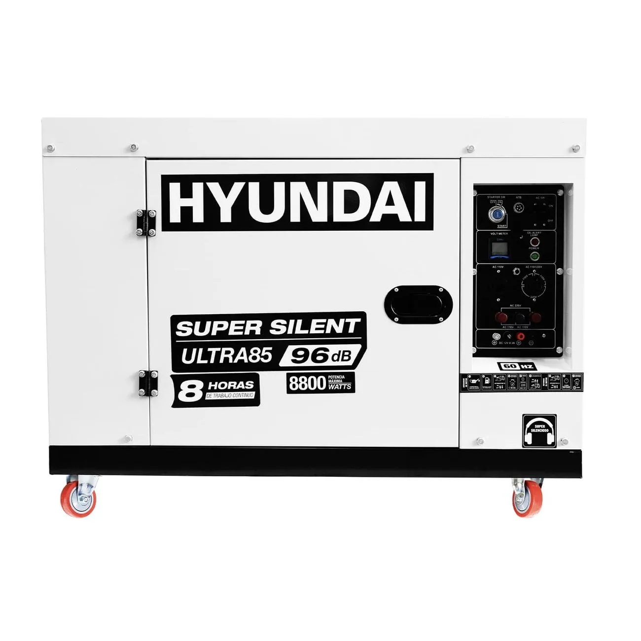 Foto 4 pulgar | Generador Silencioso Hyundai con Motor Diesel Potencia Máxima 8.8 Kw 110v/220v - Ultra85