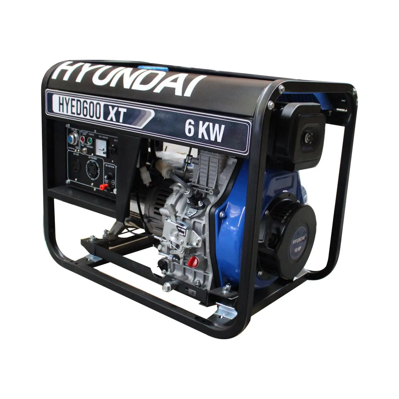 Foto 6 pulgar | Generador Profesional Diesel 6 Kw Hyundai 10 Hp Monofásico - Hyed600xt