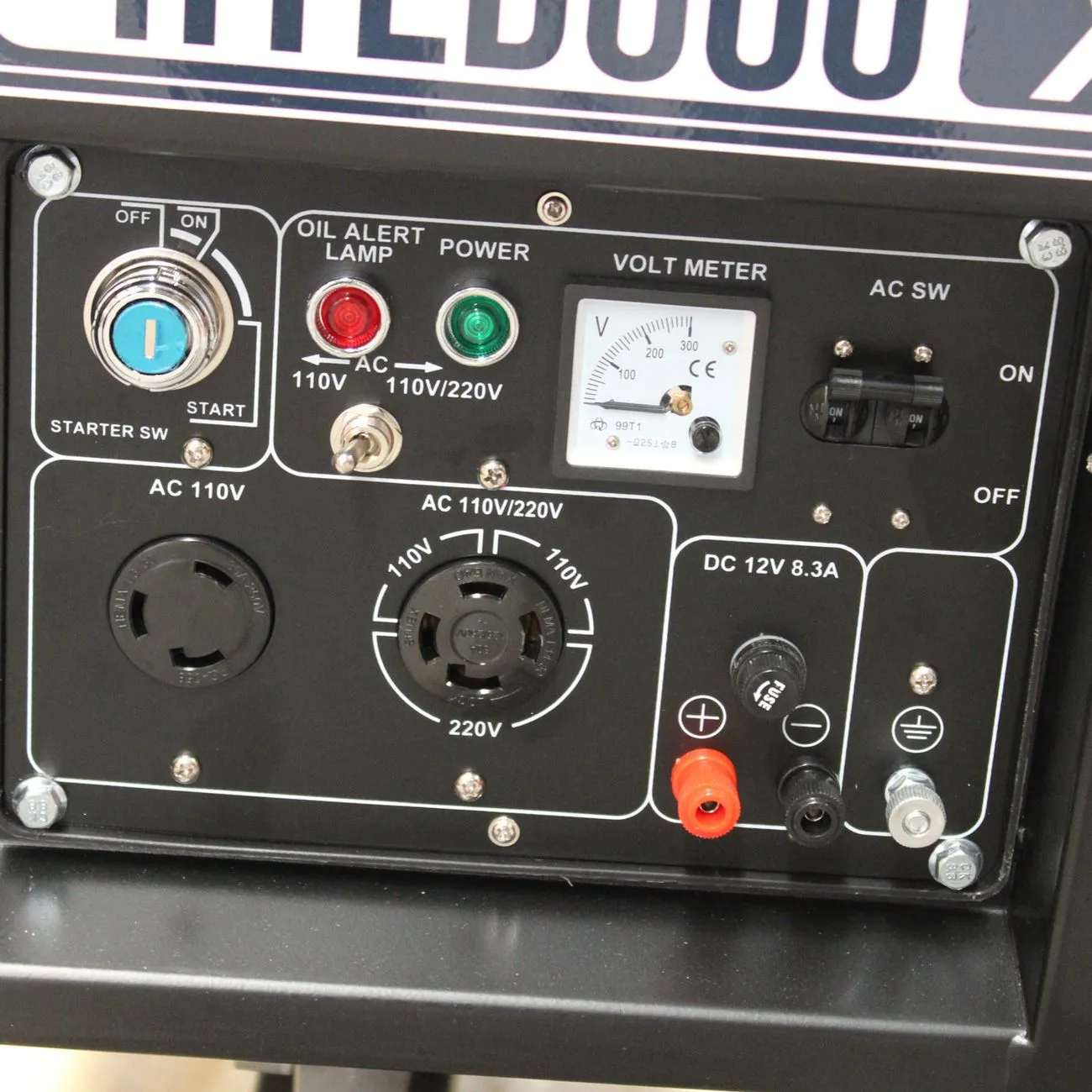 Foto 6 | Generador Profesional Diesel 6 Kw Hyundai 10 Hp Monofásico - Hyed600xt