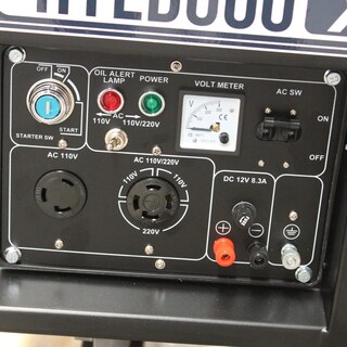 Foto 6 | Generador Profesional Diesel 6 Kw Hyundai 10 Hp Monofásico - Hyed600xt