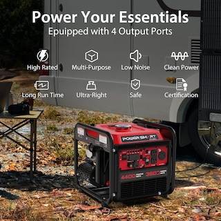 Foto 7 | Generador Portátil Powersmart 4400w Con Tecnología Inverter - Venta Internacional.