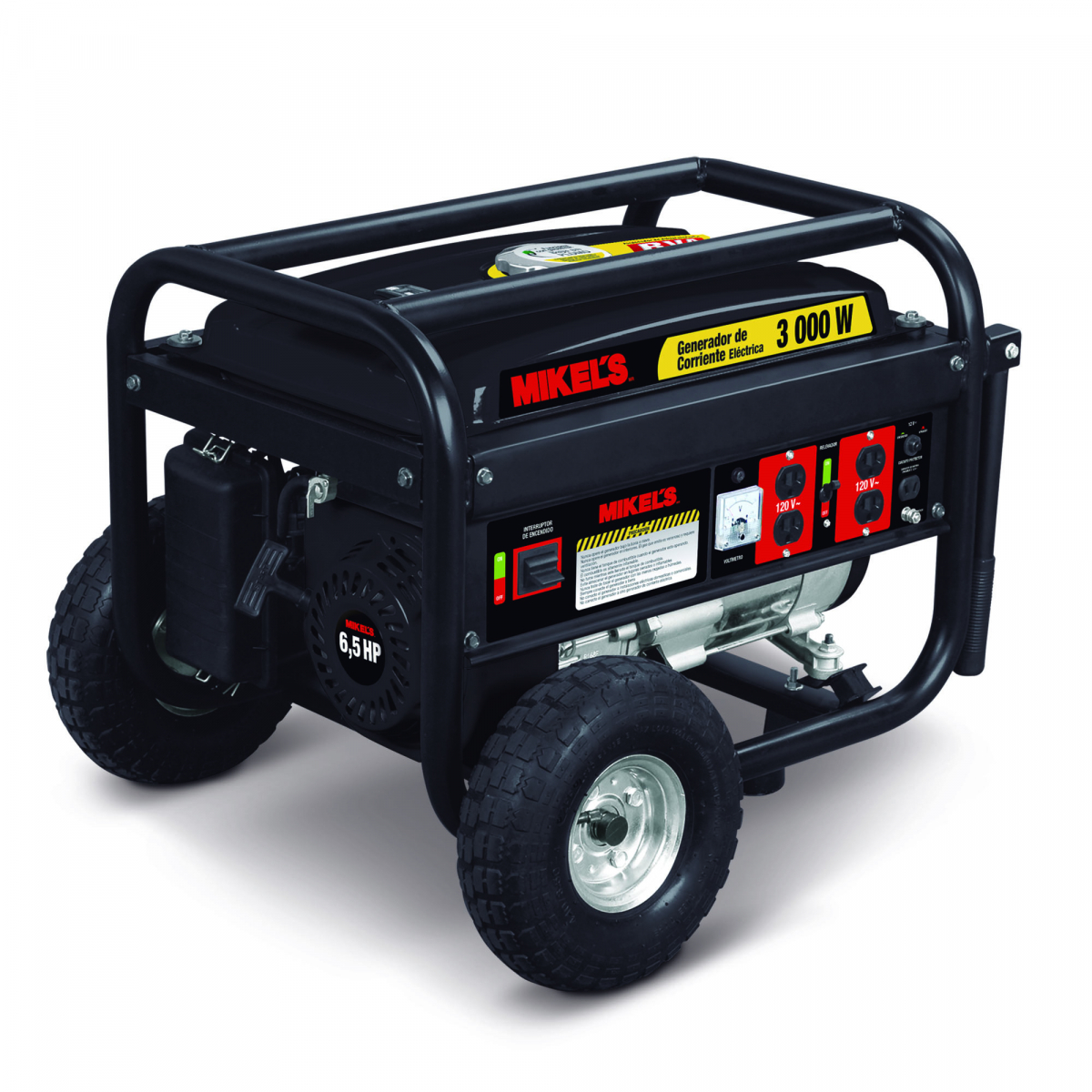 Foto 4 pulgar | Generador Corriente Eléctrica 3000 W / 5.5 Hp, Mikel´s GCE-2700