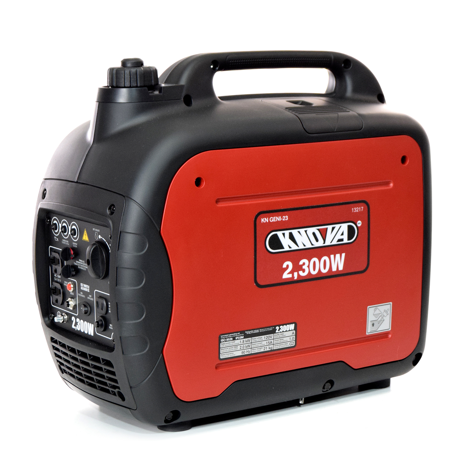 Foto 1 | Generador Inversor Silencioso Profesional Eléctrico A Gasolina 2300w Knova