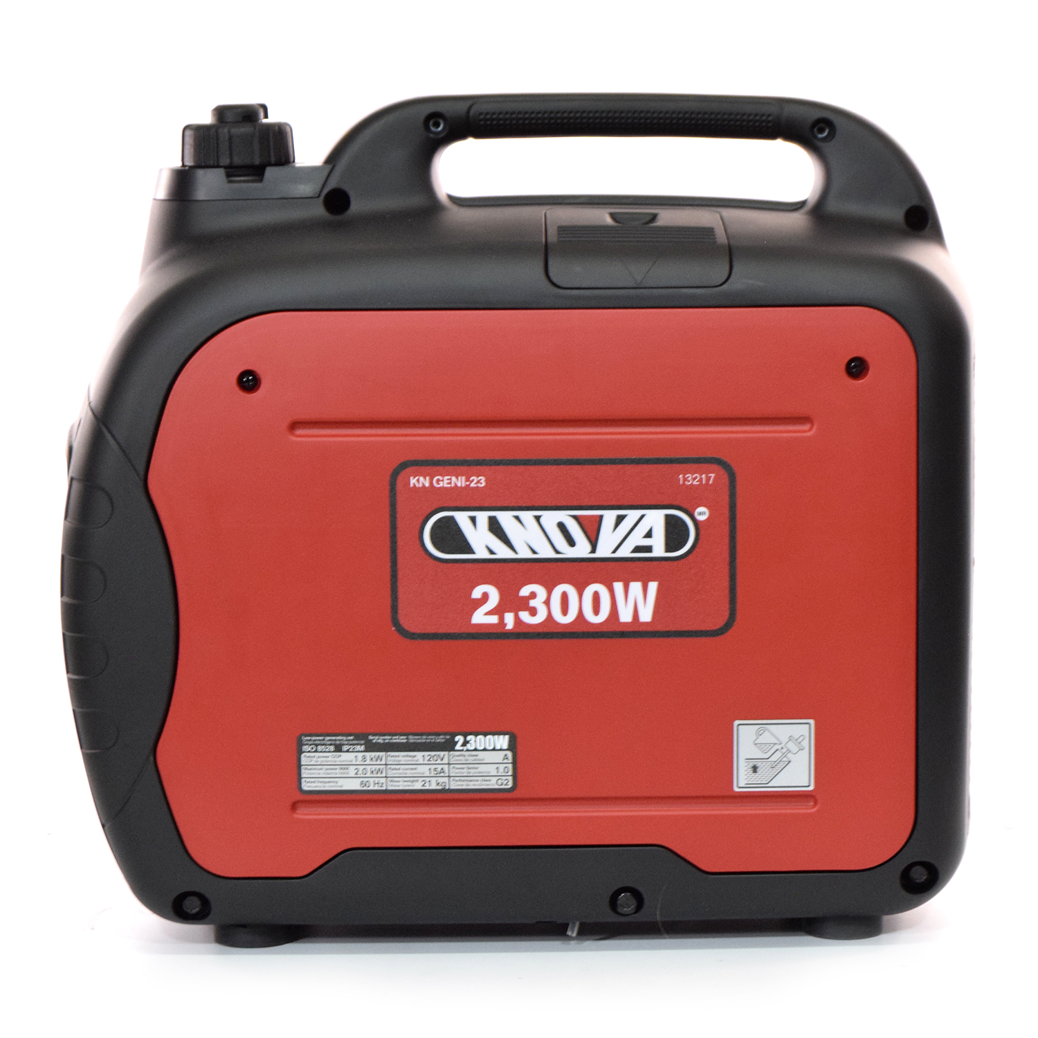 Foto 3 pulgar | Generador Inversor Silencioso Profesional Eléctrico A Gasolina 2300w Knova