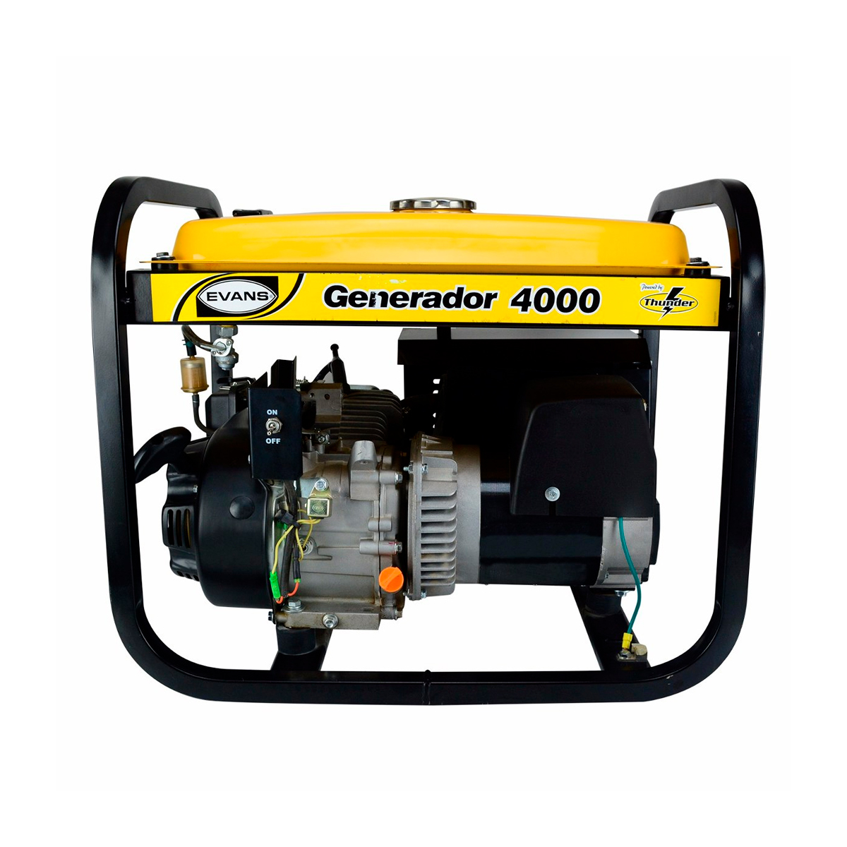 Foto 2 | Generador Monofásico 120v 7.5 Hp 4.0kva/40 Evans G40mg0750th color Amarillo