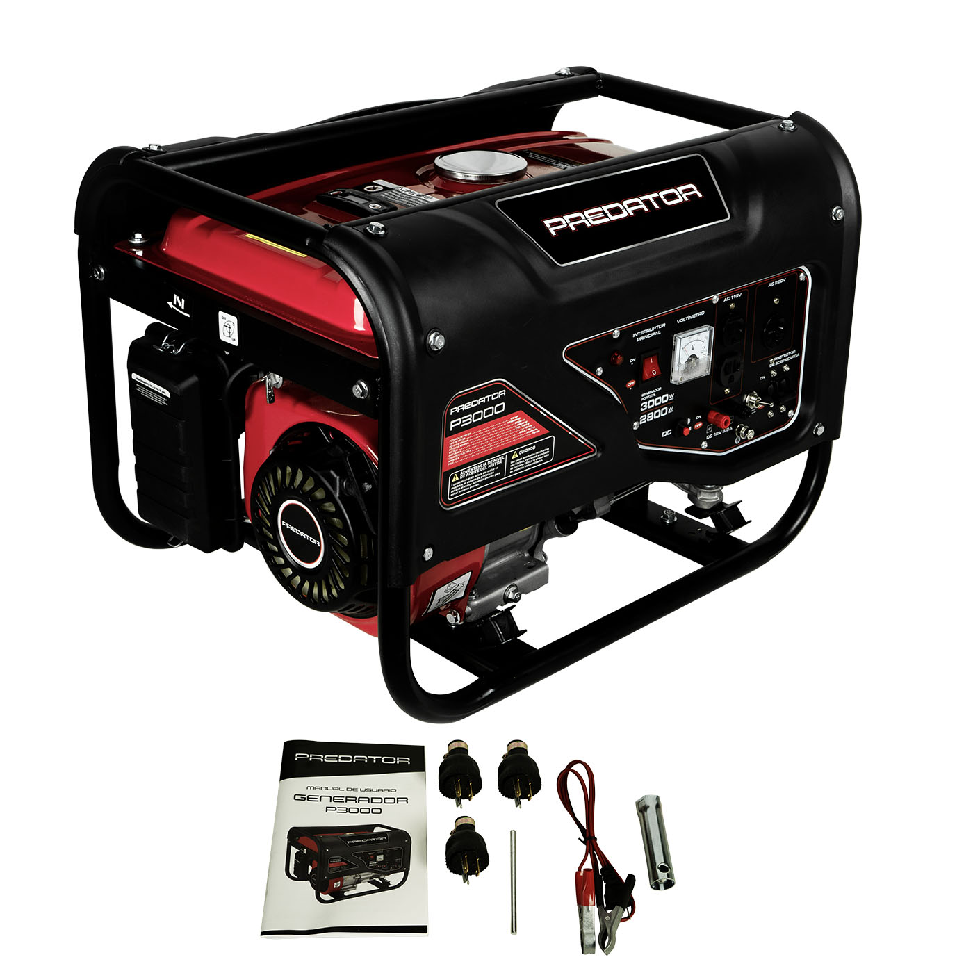 Foto 1 | Generador Portátil A Gasolina Predator 3,000w 110v/220v/60hz C/motor 7.5 Hp - P3000