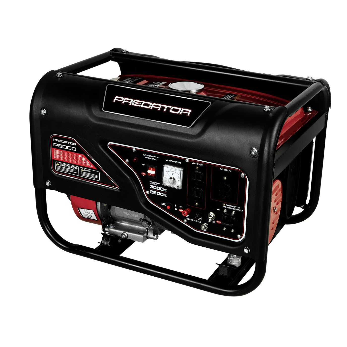 Foto 2 | Generador Portátil A Gasolina Predator 3,000w 110v/220v/60hz C/motor 7.5 Hp - P3000