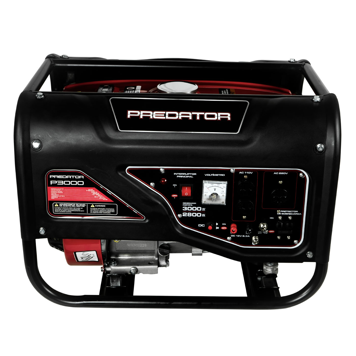 Foto 3 | Generador Portátil A Gasolina Predator 3,000w 110v/220v/60hz C/motor 7.5 Hp - P3000