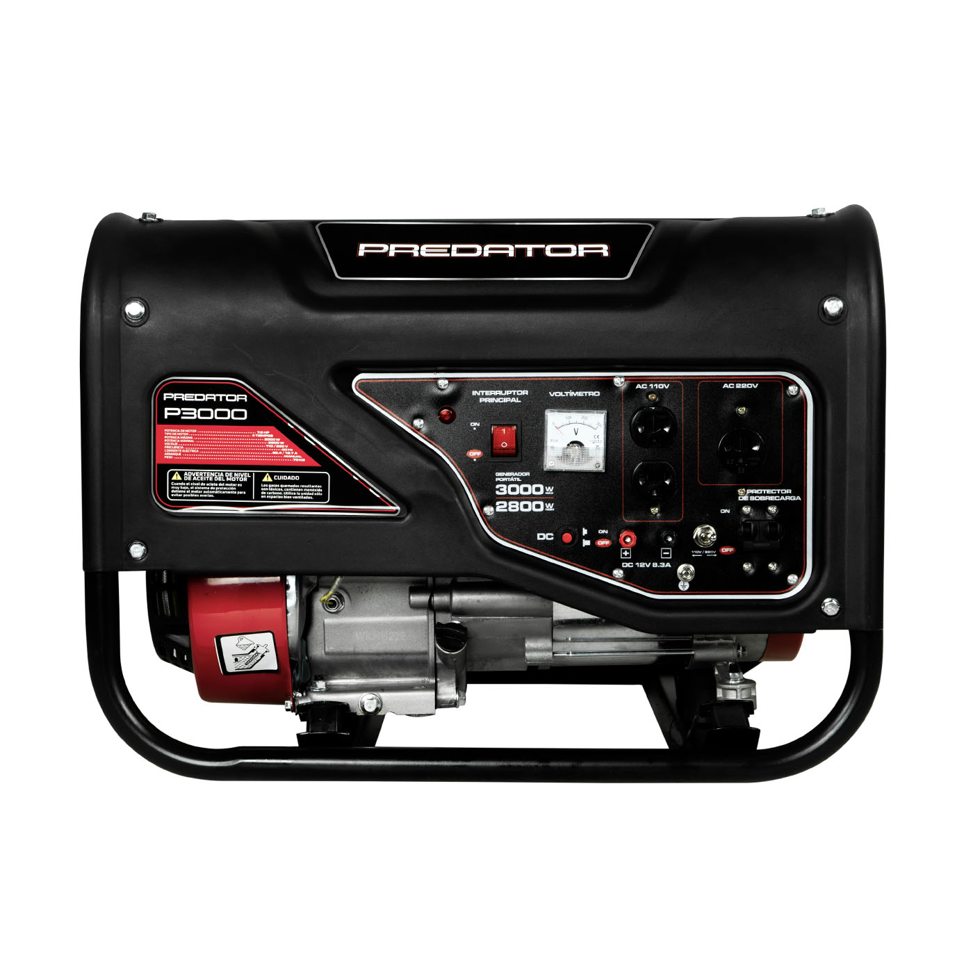 Foto 5 | Generador Portátil A Gasolina Predator 3,000w 110v/220v/60hz C/motor 7.5 Hp - P3000
