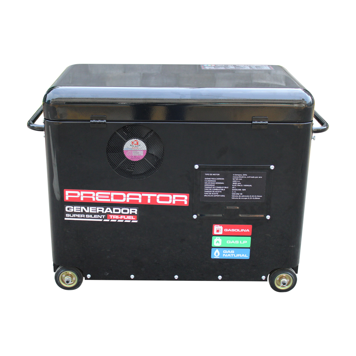 Foto 5 | Generador Trifuel Silencioso Predator Gasolina/gas Lp/gas Natural 9kw 110v/220v 60hz - Hunter900tf