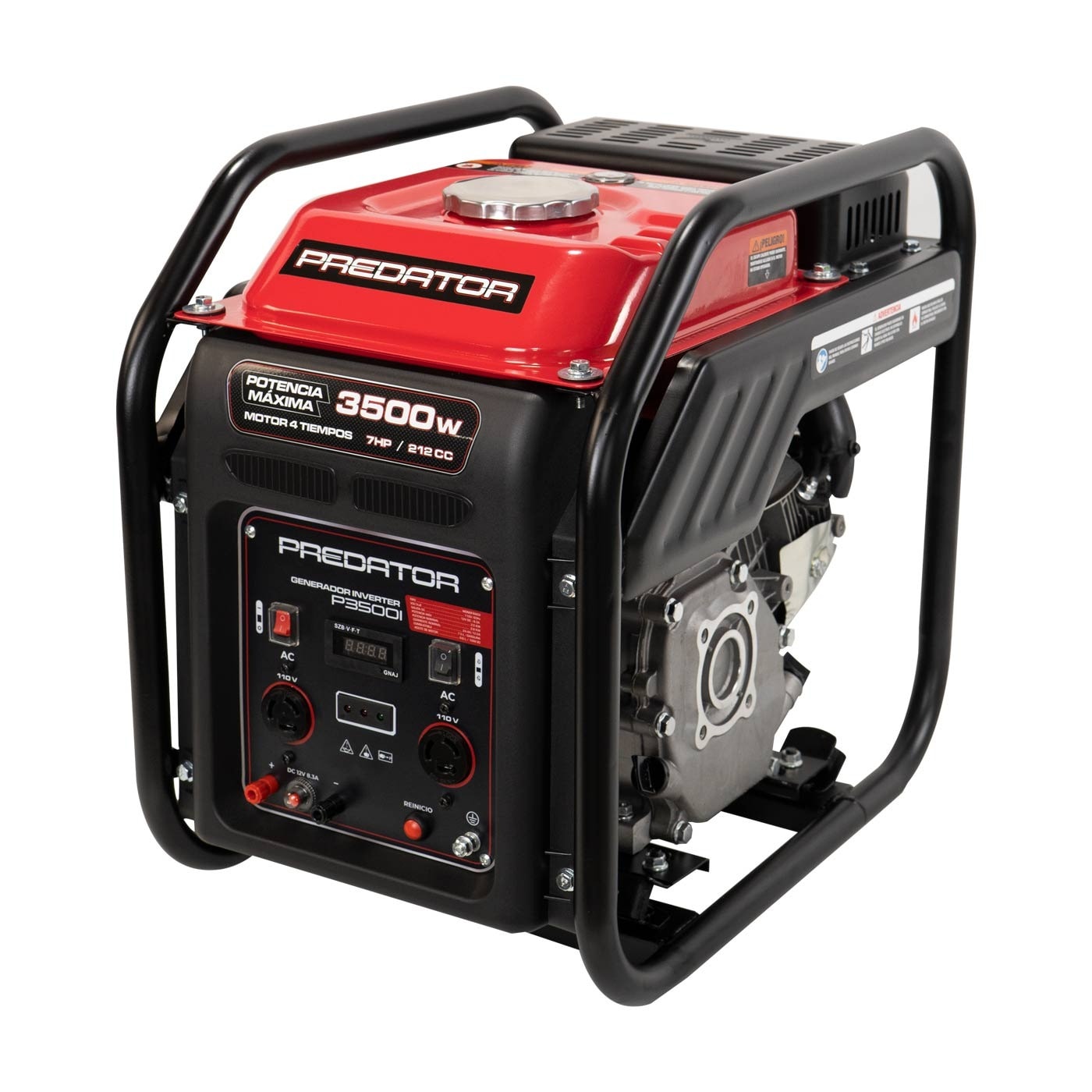 Generador Predator Inverter 3500w 110v/60hz C/motor 7 Hp - P3500i $6,495