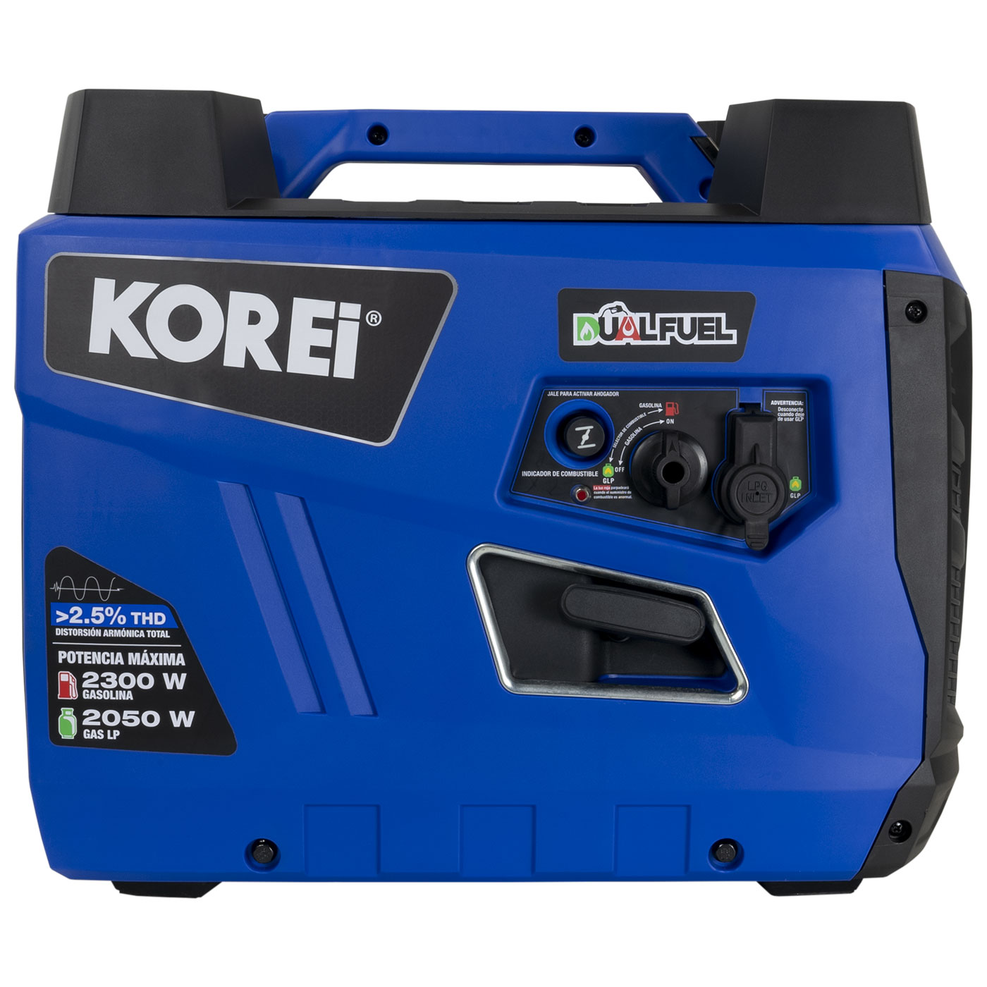 Foto 6 pulgar | Generador Profesional Dual Fuel Inverter Korei Gasolina/Gas LP 3.7 HP 110v/60hz - Dual2300