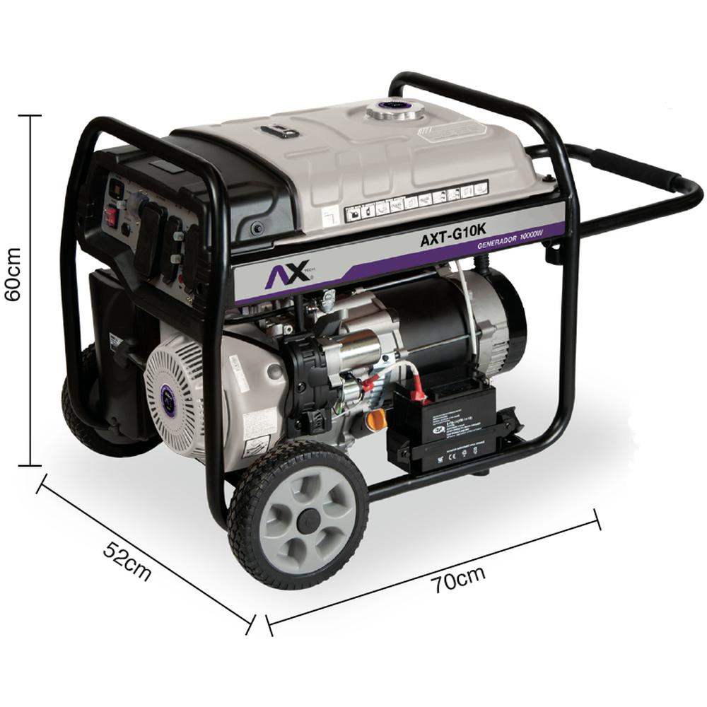 Foto 3 pulgar | Generador, Planta Luz Gasolina 10,000 W 16hp Marcha, 120/24