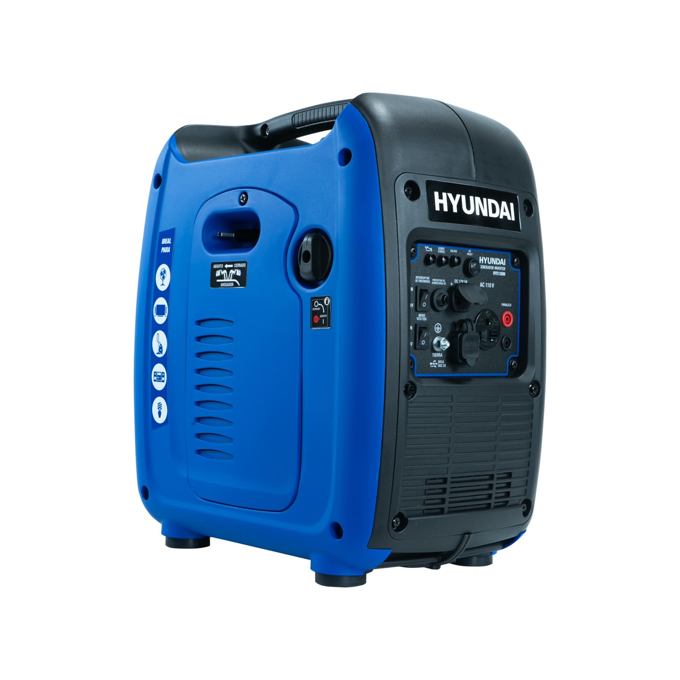 Foto 3 pulgar | Generador Profesional Hyundai Inverter 1.3 Hp 110v/60hz - Hye1200i