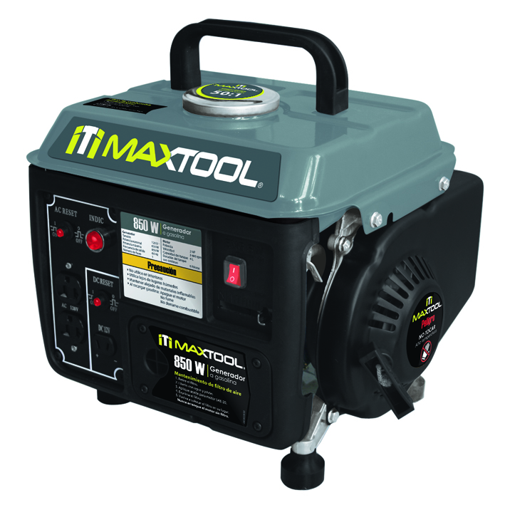 Foto 2 pulgar | Generador Electrico Maxtool Portatil A Gasolina 2 Hp 850w Domestico