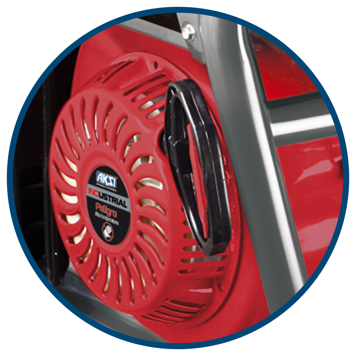 Foto 4 pulgar | Generador Electrico Aksi Portatil A Gasolina 6.5 Hp 3500 W Industrial