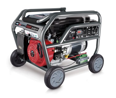 Foto 1 | Generador Eléctrico Portátil Aksi a Gasolina 15 Hp 8000W Industrial con Arranque Eléctrico