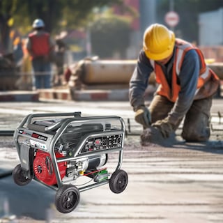 Foto 5 | Generador Eléctrico Portátil Aksi a Gasolina 15 Hp 8000W Industrial con Arranque Eléctrico