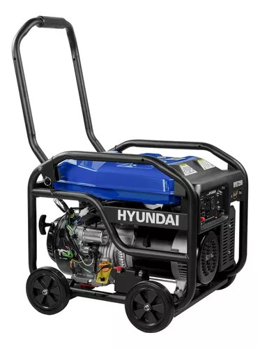 Foto 4 pulgar | Generador Profesional Hyundai 7250w C/motor 15 Hp 110v/220v