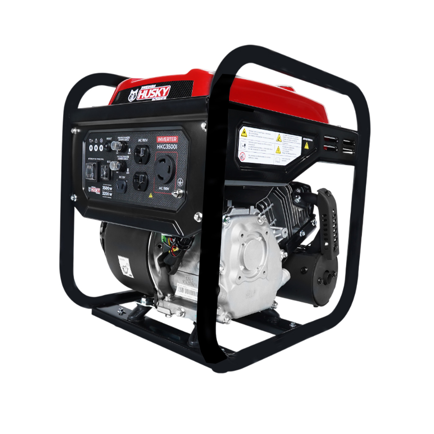 Foto 2 | Generador Inverter Swedish Husky Power Portátil A Gasolina 3.5 Kw 7 Hp - Hkg3500i