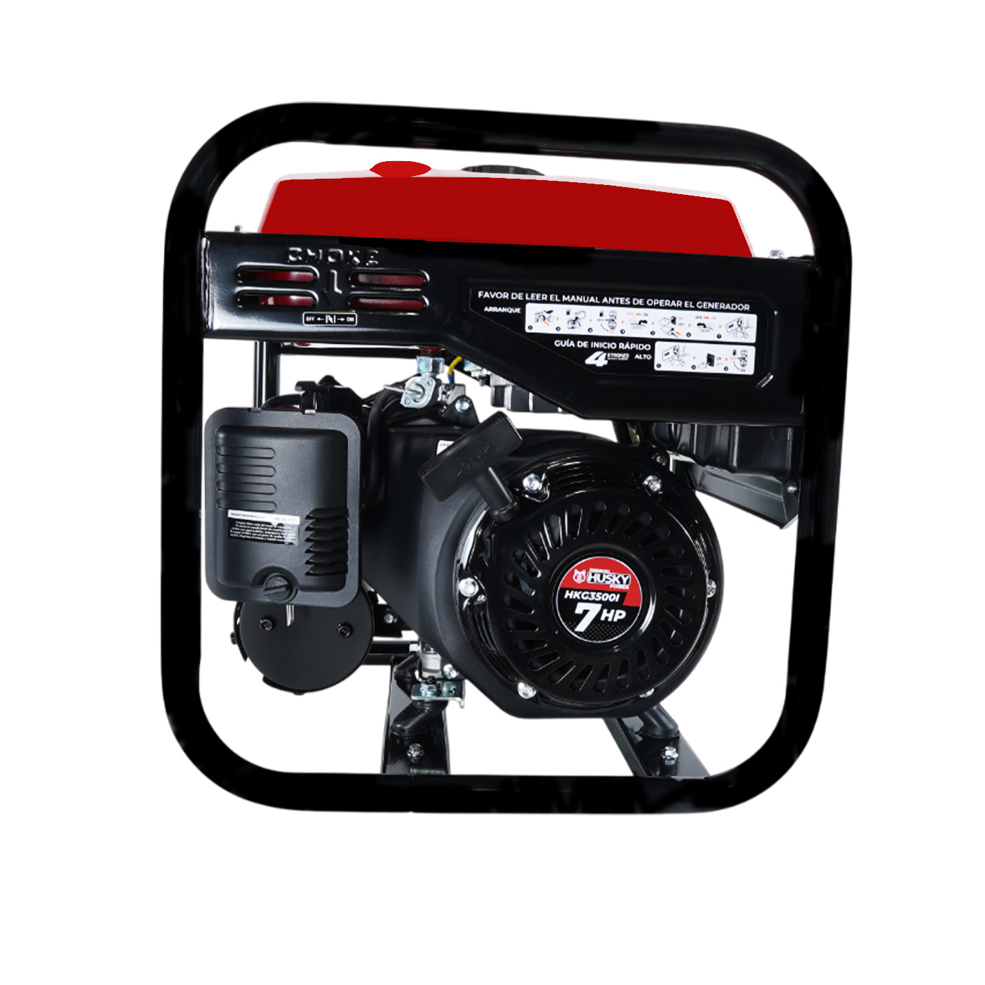 Foto 5 pulgar | Generador Inverter Swedish Husky Power Portátil A Gasolina 3.5 Kw 7 Hp - Hkg3500i
