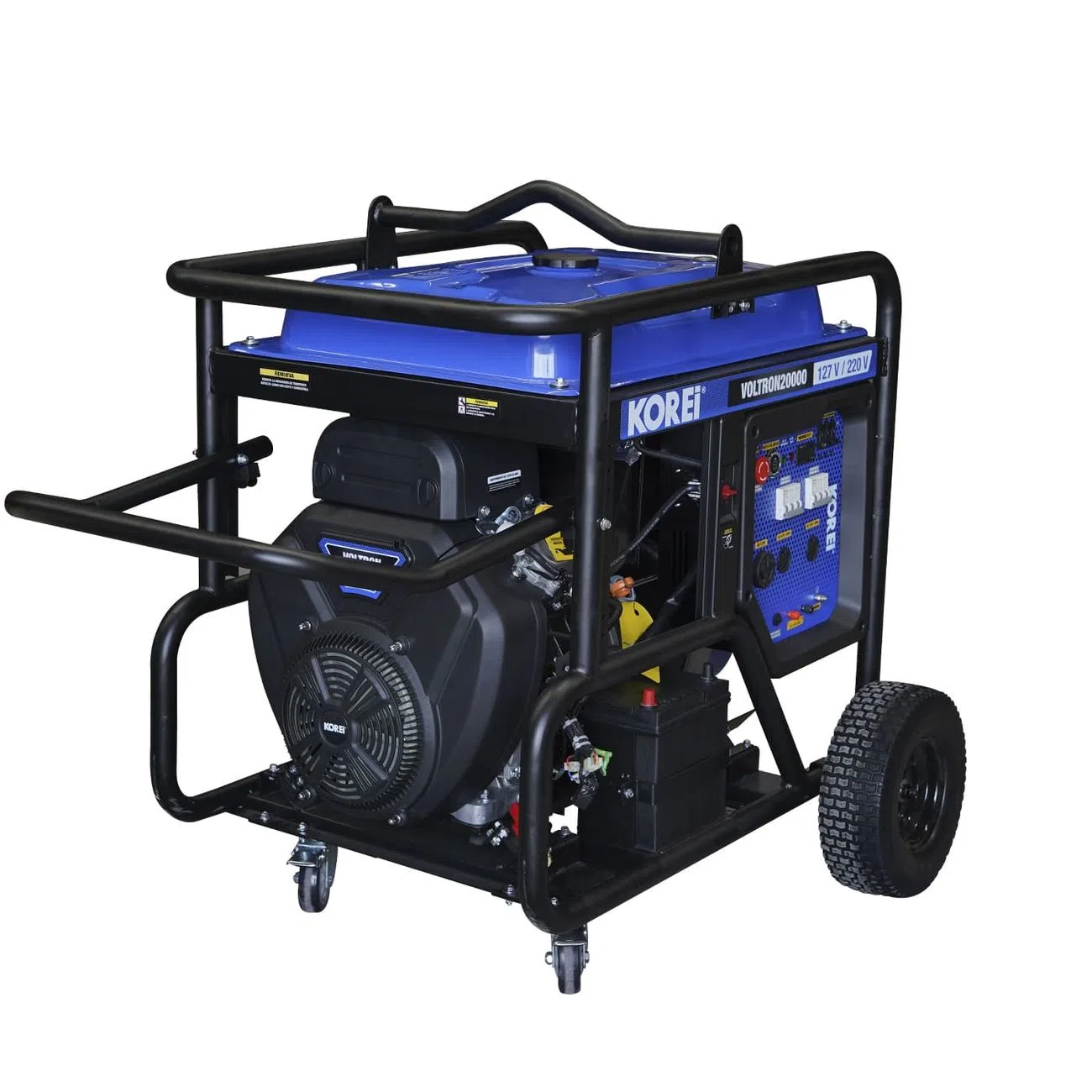 Foto 2 pulgar | Generador Trifasico Korei C/motor 33 Hp 19kw 127v/220v - Voltron20000