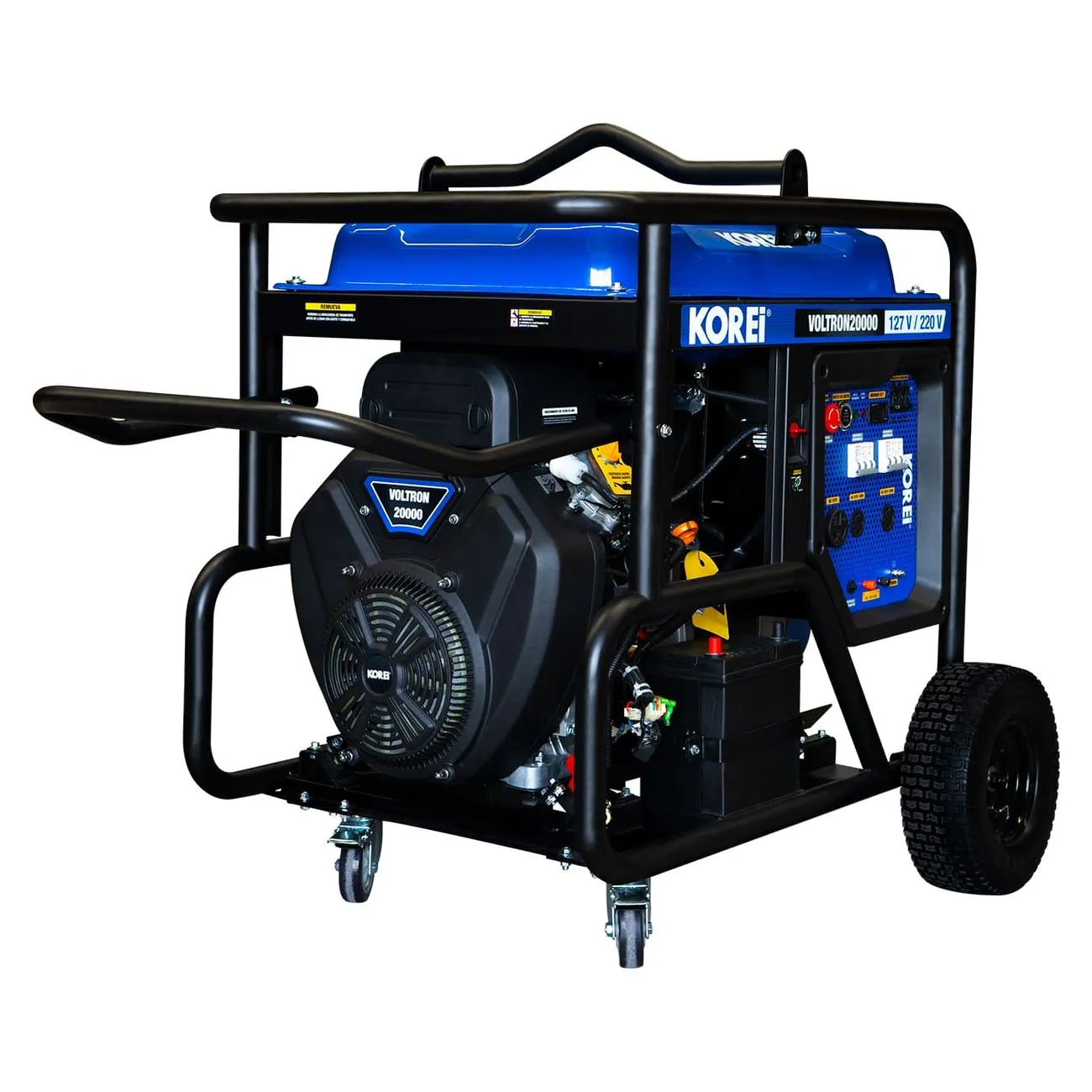 Foto 4 | Generador Trifasico Korei C/motor 33 Hp 19kw 127v/220v - Voltron20000