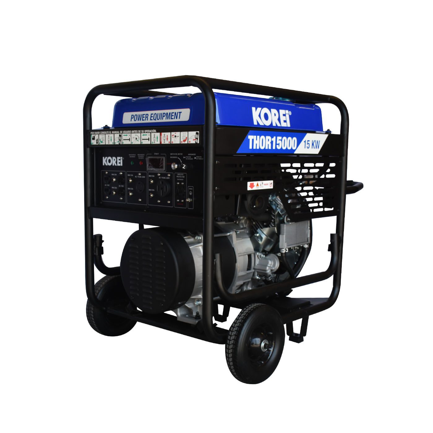 Foto 2 pulgar | Generador Profesional Korei C/motor 26 Hp 15kw 110v/220v - Thor15000