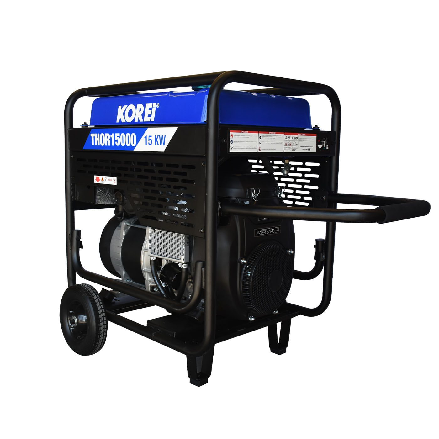 Foto 3 pulgar | Generador Profesional Korei C/motor 26 Hp 15kw 110v/220v - Thor15000