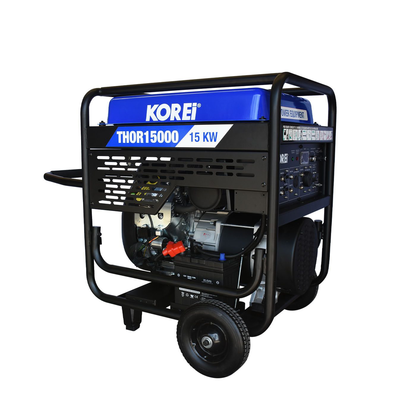 Foto 4 pulgar | Generador Profesional Korei C/motor 26 Hp 15kw 110v/220v - Thor15000
